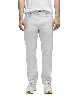Rag & Bone Fit 4 Authentic Stretch Relaxed Fit Jeans In Ecru