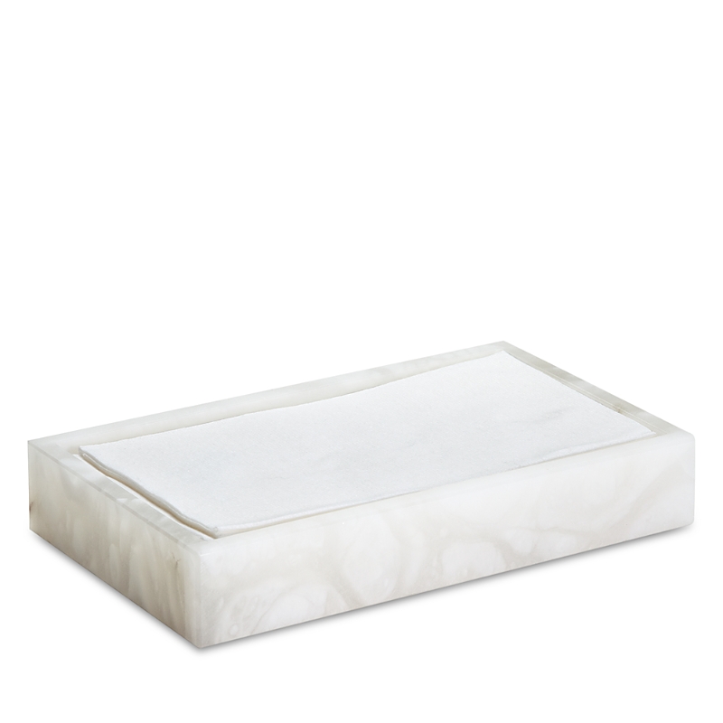 Labrazel Alisa White Towel Tray In White