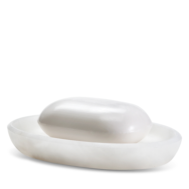 Labrazel Alisa White Soap Dish In White