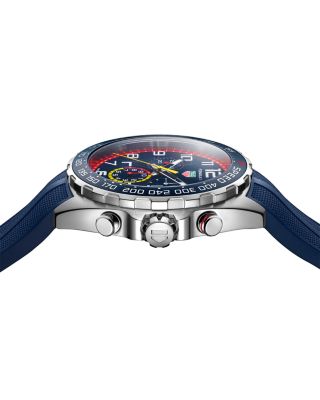 Formula 1 Stainless Steel Rubber Strap Chronograph, 43mm