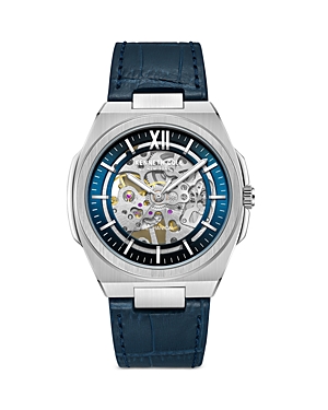 Shop Kenneth Cole Mechanical Watch, 43mm In Blue