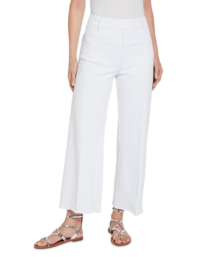 White ankle sales flare jeans