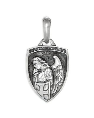 David Yurman - Men's St. Michael Amulet in Sterling Silver, 26mm