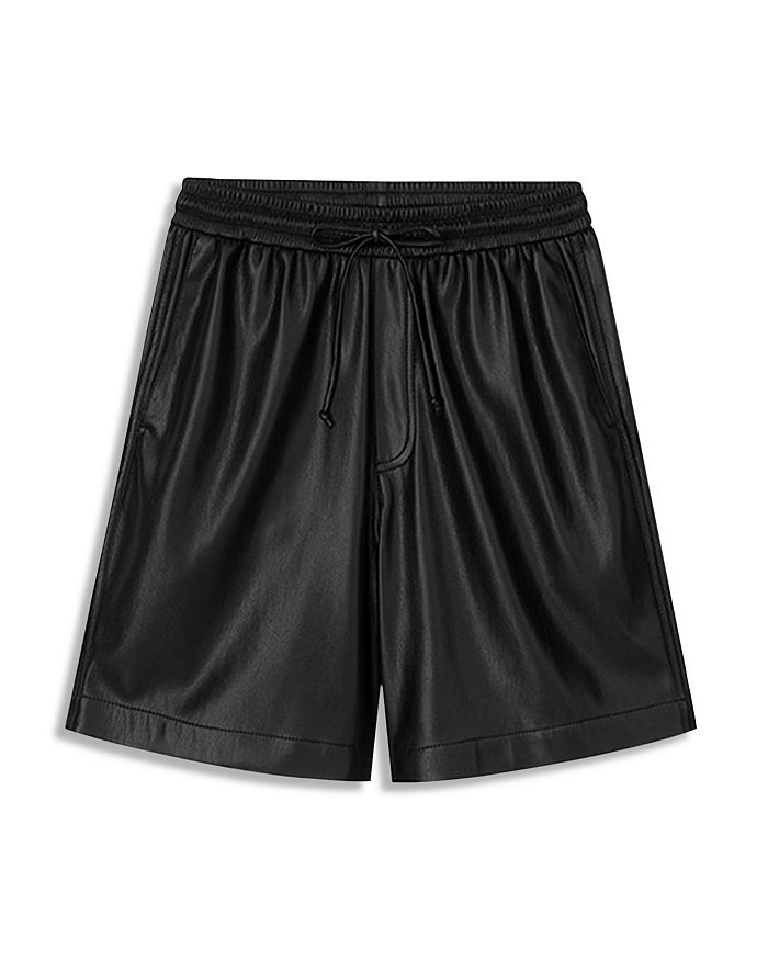 Nanushka Doxxi Loose Straight Fit Drawstring Shorts Bloomingdale's