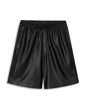 NANUSHKA DOXXI LOOSE STRAIGHT FIT DRAWSTRING SHORTS