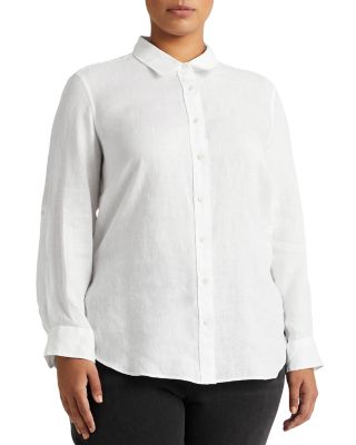 Ralph Lauren - Plus Linen Shirt