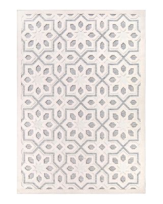 Orian - Orian Crochet Indoor/Outdoor Starworks Area Rug, 5'3" x 7'6"