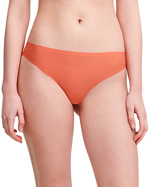 Chantelle Soft Stretch One-size Seamless Thong In Terracotta