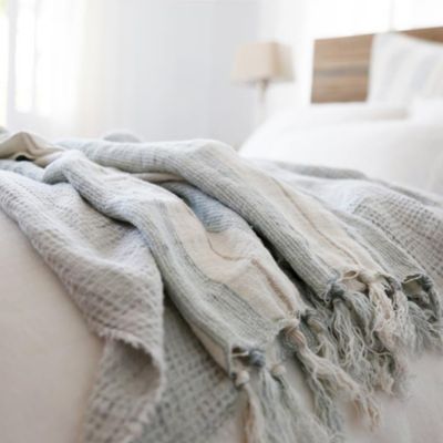 Laguna Striped Throw Blanket