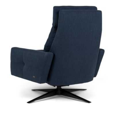 Rainier Comfort Air Fabric Recliner, Apollo Navy