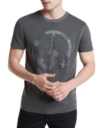 Multi Peace Hand Tee Black - John Varvatos