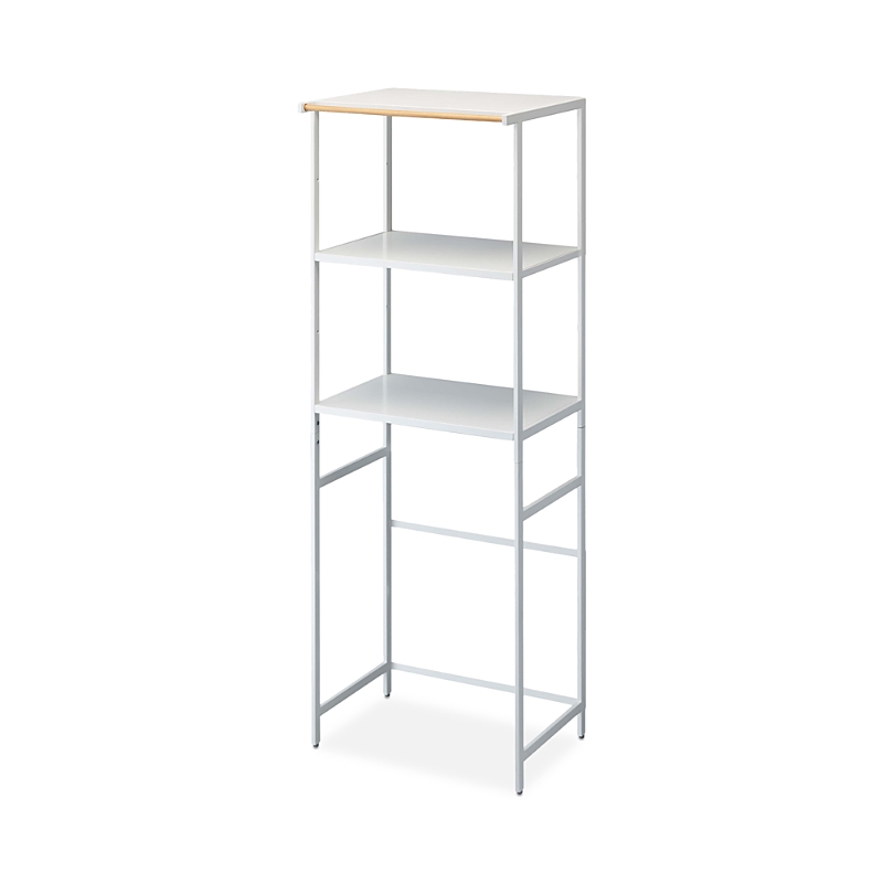 Yamazaki Tower Kitchen Appliance Storage Rack In White