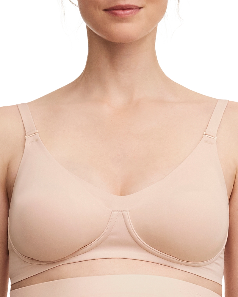 Chantelle Pure Maternity Nursing Bra In Nude Blush