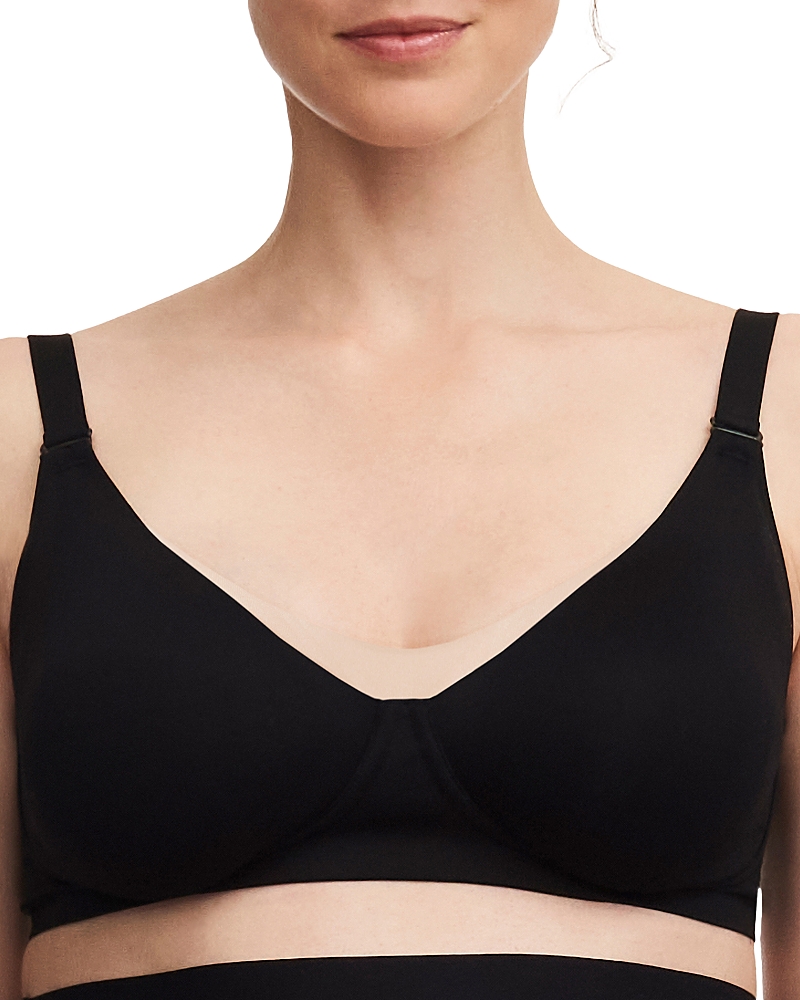 Chantelle Pure Maternity Nursing Bra In Black