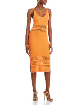 Pointelle Midi Dress - Exclusive