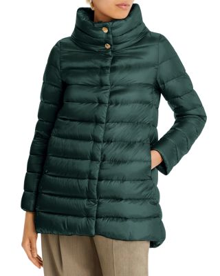 Amelia Stand Collar Down Puffer Coat