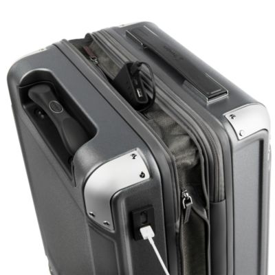 Platinum Elite Compact Carry On Expandable Hardside Spinner Suitcase