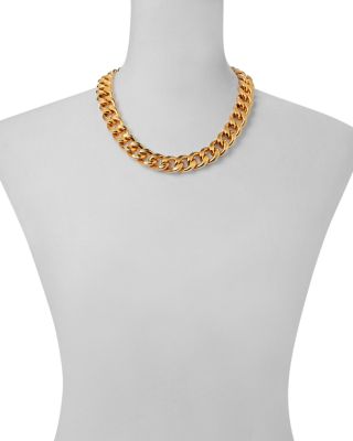 Link Necklace in 20K Gold Plated, 19&amp;quot;
