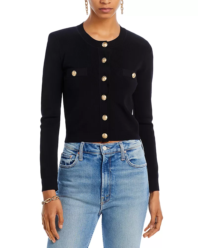 L'Agence Toulouse Crewneck Cardigan