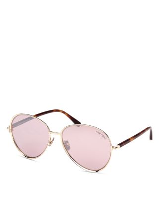 Tom Ford Rio Pilot Sunglasses, 59mm | Bloomingdale display picture 2