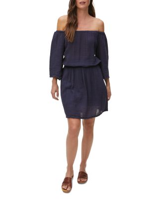 michael stars cotton dress Michael Stars Demi Ribbed Dress