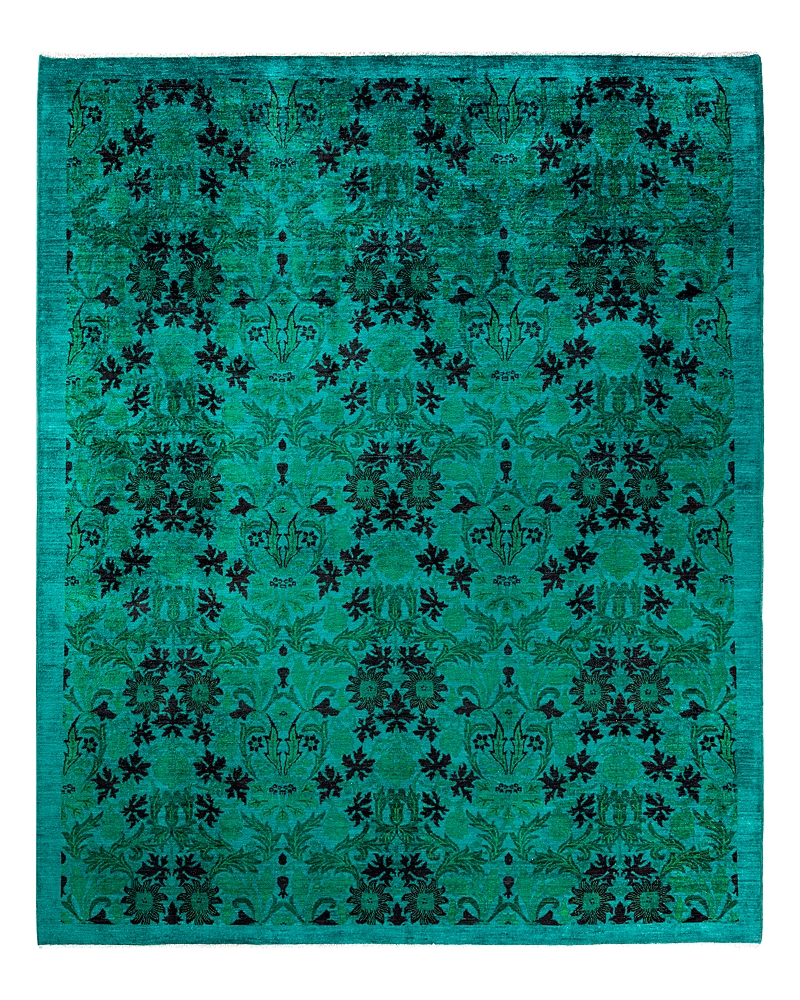 Bloomingdale's Fine Vibrance M1621 Area Rug, 8'2 X 10' In Green