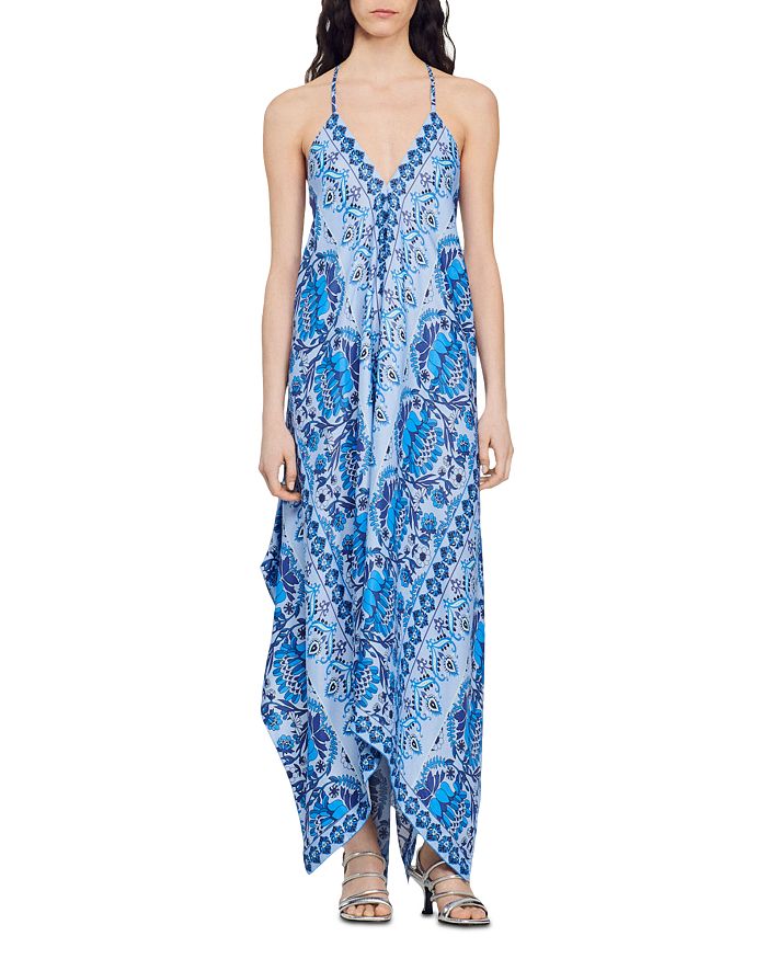 Sandro scarf deals print dress
