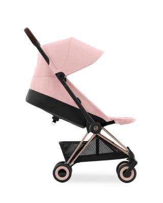 COYA Compact Lightweight Travel Ready Stroller in Rose Gold 
