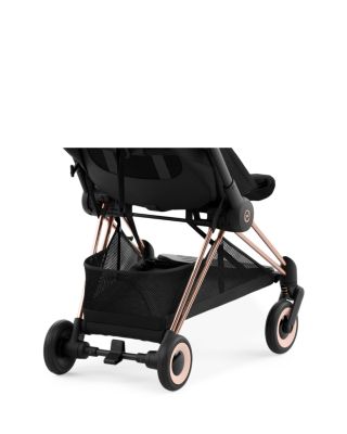 COYA Compact Lightweight Travel Ready Stroller in Rose Gold 