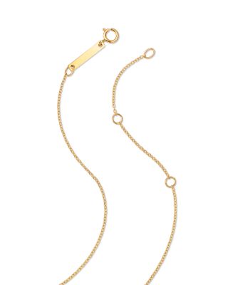 14K Gold Diamond & Turquoise Layered Pendant Necklace, 16"-18"