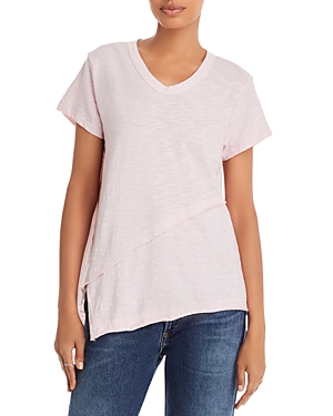 Wilt Cotton Crewneck Easy Tee In Blossom