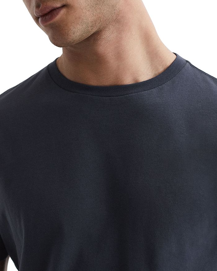 Shop Reiss Bless Crewneck Tee In Airforce Blue 2