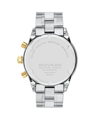 Calendoplan S Two Tone Stainless Steel Chronograph, 42mm