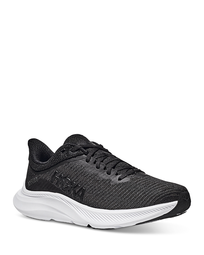 Hoka Solimar Running Shoe In Black/white