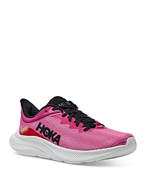 Hoka Women's Solimar Running Sneakers In Strawberry/raspberry/white