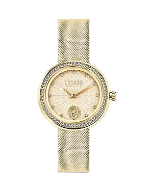 Shop Versus Lea Crystal Watch, 35mm In Gold