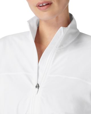 Fast Lane Peplum Running Jacket