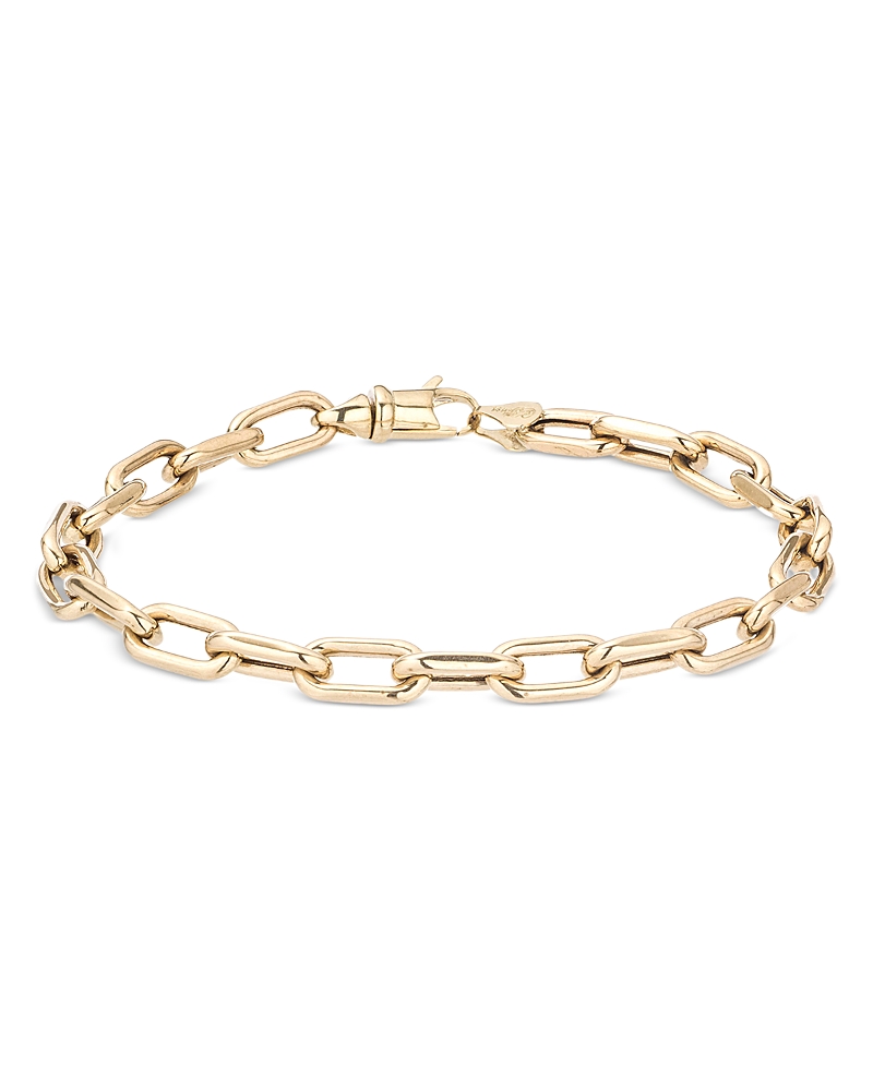 Shop Adina Reyter 14k Yellow Gold Oval Link Bracelet