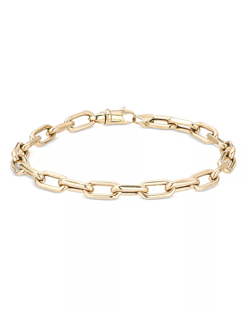 Adina Reyter 14K Yellow Gold Oval Link Bracelet