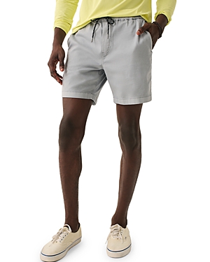 Faherty Essential Drawstring Short (6.5" Inseam) In Rocky Grey