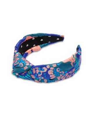 Lele Sadoughi - Embroidered Knotted Headband