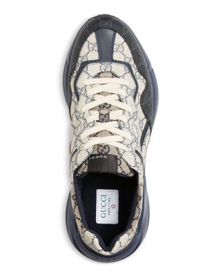 Men's GG Rhyton Low Top Sneakers