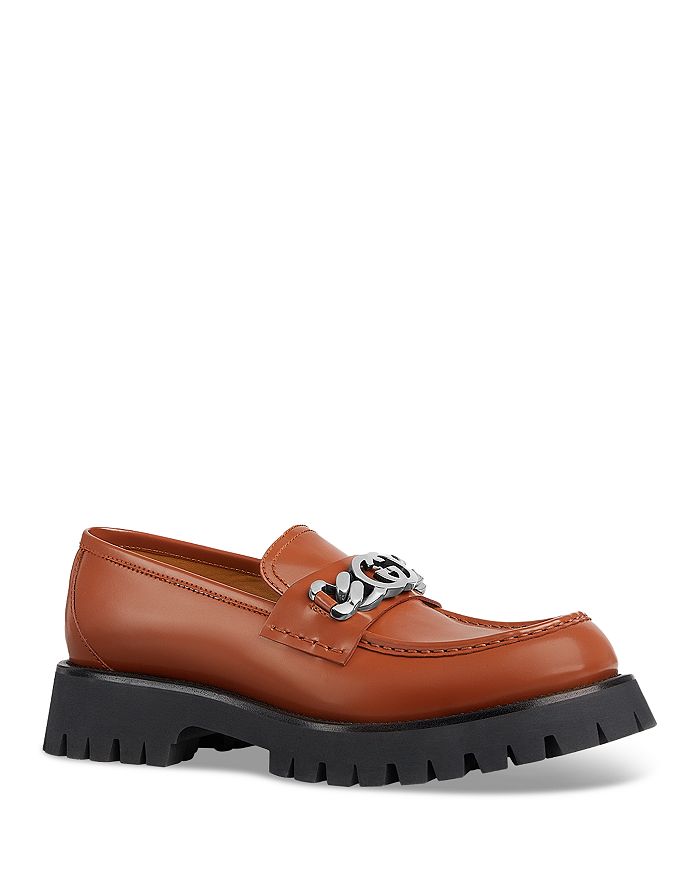 Gucci Men s Slip On Lug Sole Loafers Bloomingdale s