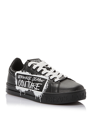 VERSACE JEANS COUTURE MEN'S LACE UP SNEAKERS