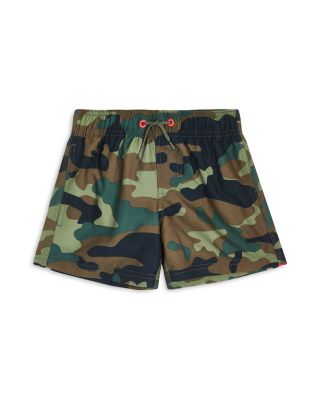 Boys&#39; Elastic Waist Swim Trunks
