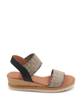 Women's Neveah Mid Heel Espadrille Wedge Sandals