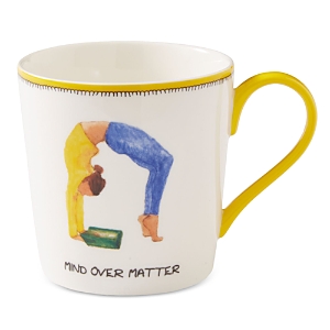 Spode Kit Kemp By  Doodles Mind Over Matter Mug In White