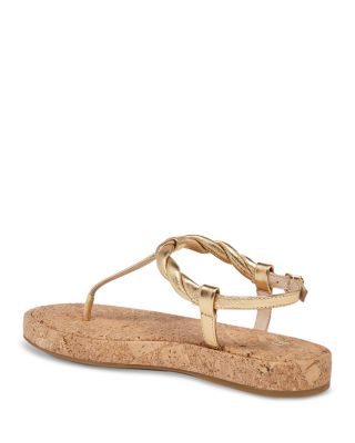 Women's Dawn T Strap Slingback Thong Sandals