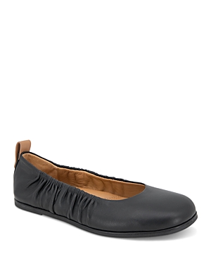 Shop Gentle Souls By Kenneth Cole Women's Mavis Slip On Ballet Flats In Black Leather