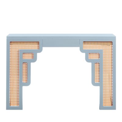 Suzie & Rattan Console Table